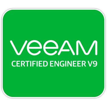 Certificado Veeam B3ware